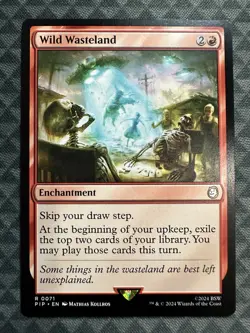 MTG Wild Wasteland #0071 Rare Universes Beyond: Fallout (PIP) - Image 2