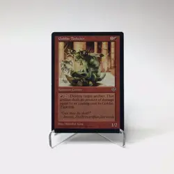 Magic: The Gathering Goblin Tinkerer MTG Vintage 1996 Mirage MP - Image 1