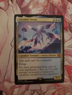 Magic the Gathering: Absolute Virtue Final Fantasy Foil NM - Image 1