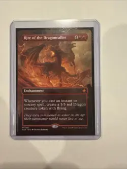 Rite of the Dragoncaller (Borderless) Foundations Regular - Image 1