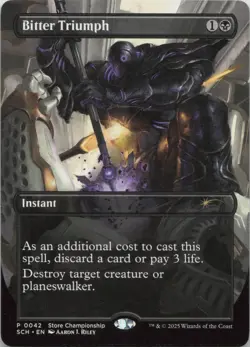 Bitter Triumph P Game Day & Store Championship Promos 42 - LP MTG - Image 1