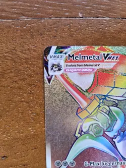 Pokemon Melmetal VMAX 080/078 Secret Rare Rainbow Holo Pokemon TCG - Image 4