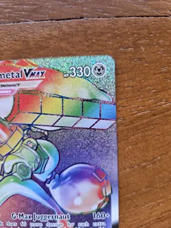 Pokemon Melmetal VMAX 080/078 Secret Rare Rainbow Holo Pokemon TCG - Image 5