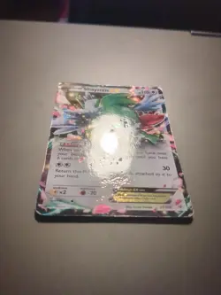Pokemon Tcg Shaymin EX 77/108 XY Base WC 2016 Damaged - Image 2