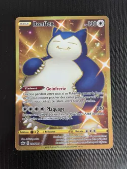 CARTE POKEMON FR EB REGNE DE GLACE - RONFLEX 224/198 SECRETE GOLD - NEUF - Image 1