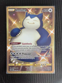 CARTE POKEMON FR EB REGNE DE GLACE - RONFLEX 224/198 SECRETE GOLD - NEUF - Image 3