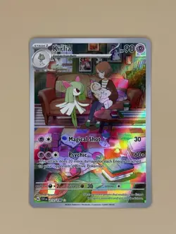 Kirlia - 212/198 - Illustration Rare Pokemon Scarlet & Violet - Base Set NM - Image 1