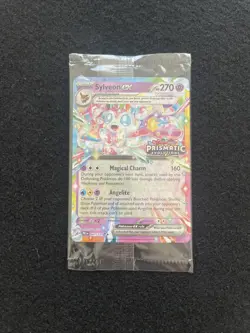 Pokemon Sylveon Ex 41/131 Prismatic Evolutions Promo Stamped Sealed - Image 1