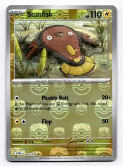 Stunfisk (Master Ball Pattern) SV: White Flare - Pokemon NM 035/086 - Image 1