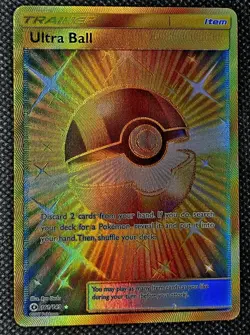 2017 Pokemon Sun & Moon Ultra Ball #161/149 - Image 1