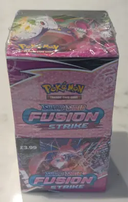 Pokemon TCG Fusion Strike Half Booster Box (18 Packs) Brand New and Sealed - Image 1