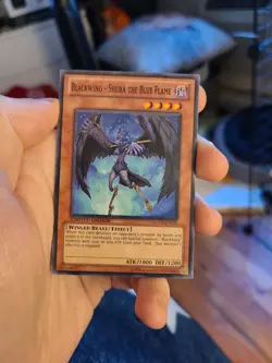 Yugioh Blackwing - Shura the Blue Flame GLD3-EN025 Limited Common - Image 1