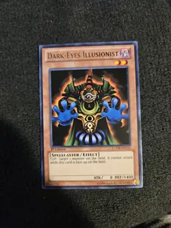 Dark-Eyes Illusionist - LCYW-EN112 - Rare - 1st Edition NM Yugioh Legendary Coll - Image 1