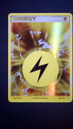 Lightning Energy Holon Phantoms #108/110 Pokemon Card TCG - Image 1