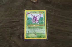 Vintage Pokemon TCG Venomoth Base Set 2 31/130 Rare WOTC 2000 Trading Card - Image 1