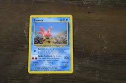 Vintage 2001 Pokemon TCG Corsola Neo Discovery 37/75 WOTC Nintendo Water Card - Image 1