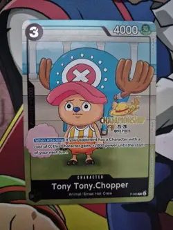 Tony Tony.Chopper (CS 25-26 Event Pack) P-065 One Piece Promotion Card Bottom $ - Image 1
