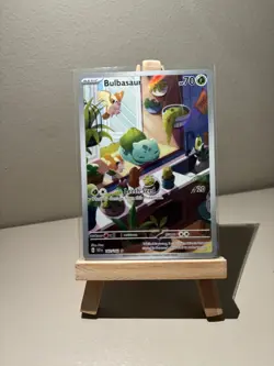 Bulbasaur - 143/142 - Illustration Rare - Stellar Crown - Pokemon Card - NM/M - Image 1