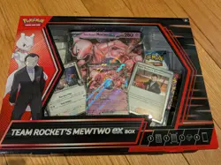 Pokemon TCG Cards Team Rocket's Mewtwo Ex Box - NEW / SEALED - Image 1