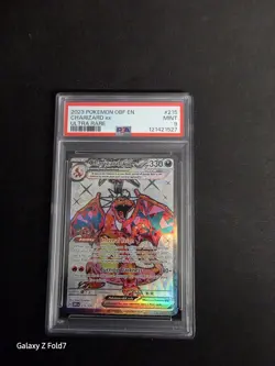 Pokemon TCG Charizard EX Obsidian Flames Ultra Rare Card 215/197 PSA 9 - Image 1