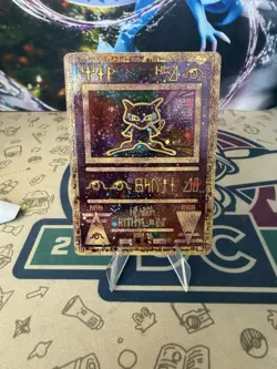Ancient Mew Holo Holographic Pokemon Card Promo 1999-2000 Wizards Rare Holo - Image 1