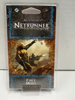 Android Netrunner Free Mars Data Pack * Sealed NEW OOP - Image 1