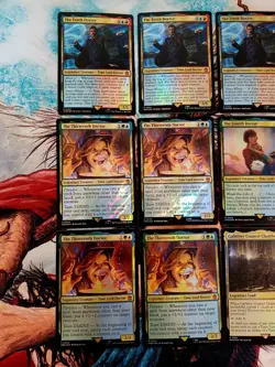 MTG 12 Universes Beyond Doctor Who Mythics Rares Cards All FOILS inc Surge FOIL - Image 2