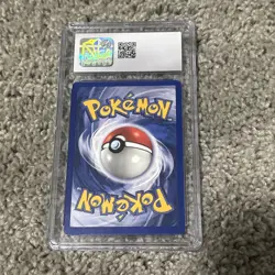 CGC 8 Raticate Base Set Shadowless 1st Edition 40/102 Gray Stamp Pokemon Card - Image 2