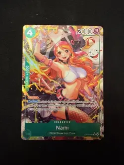 One Piece TCG Nami OP14-031 Alt Art AA Card Game CCG English - Image 1