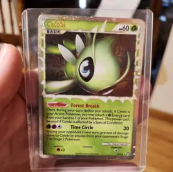 Celebi (Prime) 92/102 Triumphant Holo pokemon card - Image 1