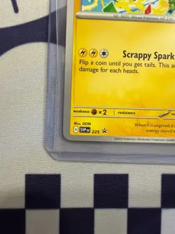 Pokemon Pikachu Promo 2025 World Championships SVP EN 225 Pokemon Card Worlds - Image 5