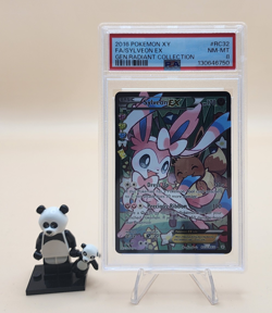 PSA 8 Sylveon Ex Holo RC32 Generations Radiant Collection Pokemon Card TCG - Image 1