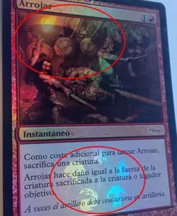 Fling Gateway Promos Spanish Mtg MISPRINT. The foil layer is from another card - Image 4