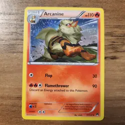 Arcanine 11/122 LP 2016 Pokemon XY Breakpoint TCG Card - Image 1