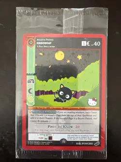 NEW! SDCC 2023 METAZOO HELLO KITTY CHOCOCAT PROMO CARD - Image 2