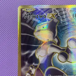 Pokemon TCG Mewtwo EX Full Art Holo Card 103/108 Evolutions NM - Image 5