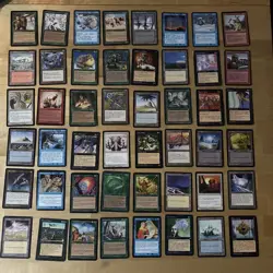 Magic: The Gathering Cards deck master x48 black border lot 4# low start price - Image 1