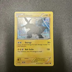 Pokemon Card Zekrom 50/99 Holo Rare Black & White Next Destinies LP POKE2 - Image 1