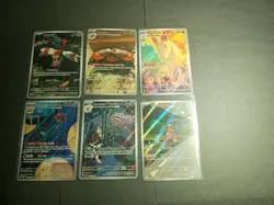 Pokemon Destined Rivals Illustration Rare Holo Lot Of 6 Cards - Image 1