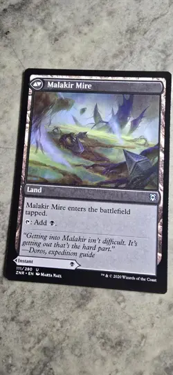 Malakir Rebirth Zendikar Rising Regular Uncommon Instant Land MTG NM - Image 2
