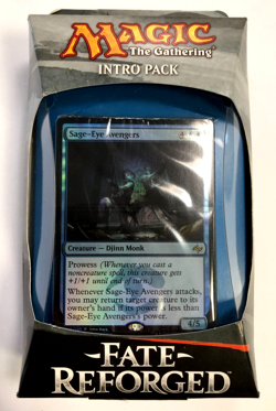 MTG Fate Reforged Cunning Plan UR Intro Pack 2015 + 2 Booster Packs - Image 1