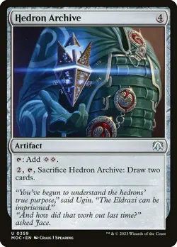 1x Hedron Archive NM Eng MTG - March of the Machine Commander - Image 1