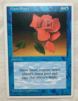 MTG Mana Short x1 - 4th Edition - Image 1