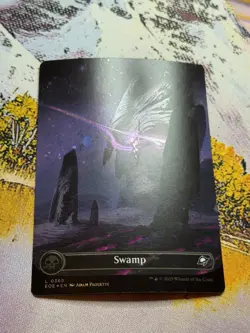 Swamp (0369) - Edge of Eternities EOE - MTG Galaxy Foil ! Awesome! Magic Land - Image 2