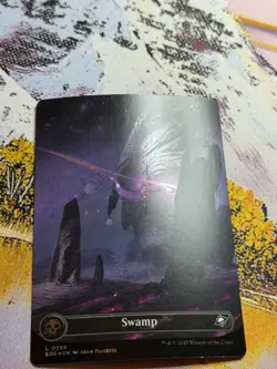 Swamp (0369) - Edge of Eternities EOE - MTG Galaxy Foil ! Awesome! Magic Land - Image 3