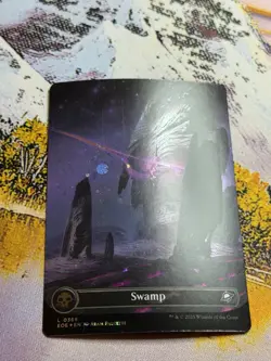 Swamp (0369) - Edge of Eternities EOE - MTG Galaxy Foil ! Awesome! Magic Land - Image 4