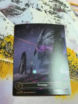 Swamp (0369) - Edge of Eternities EOE - MTG Galaxy Foil ! Awesome! Magic Land - Image 5