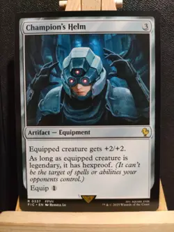 Champion's Helm - Final Fantasy Commander - Rare - NM (see pics) MTG - Image 1