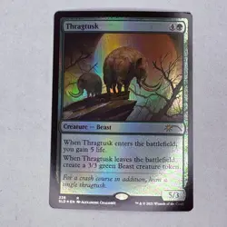 SLD Thragtusk Secret Lair Drop Foil MTG NM - Image 1