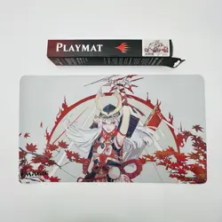 Official Ultra Pro Lightning Helix Playmat Mystical Archive Strixhaven Anime Art - Image 1
